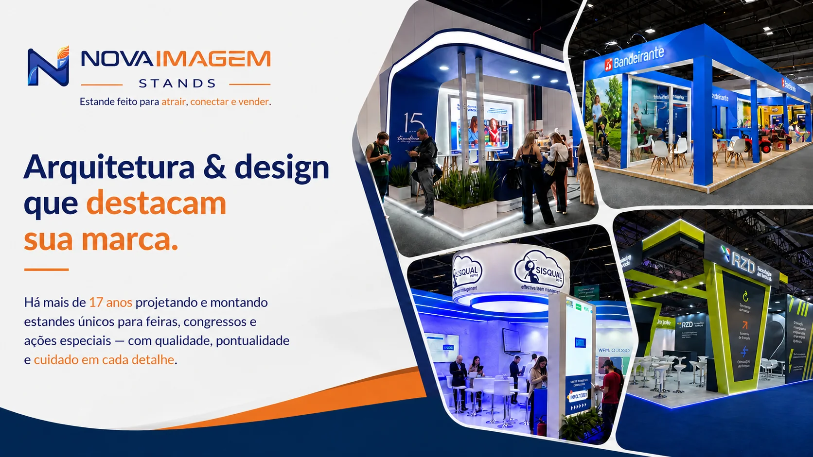 Nova Imagem Stands: arquitetura e design que destacam sua marca